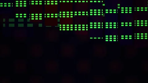 Green code on black background. Stock-Footage 335526645