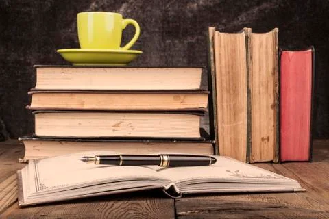 Green Coffee Mug Foto stock