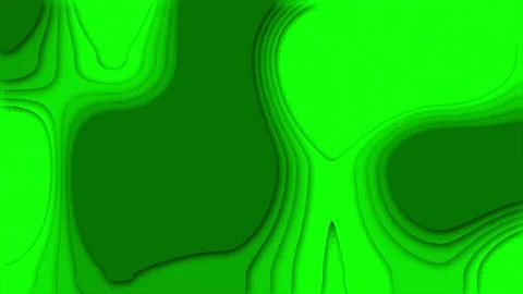 Green color 3d depth abstract background Stock Footage 226977471