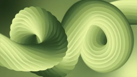 Green color 3d twisting rope background Stock Footage 221512765