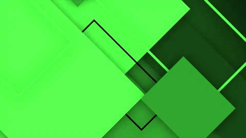 Green color diagonal moving rectangular box professional background Stock Footage 271320136