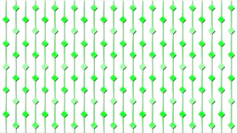 Green color Diamond shape pattern simple background, simple shapes background Vídeo Stock 272623250