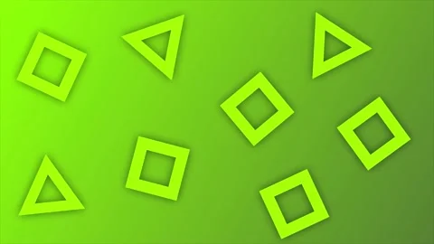 Green color Moving shape background Stock-Footage 204728278
