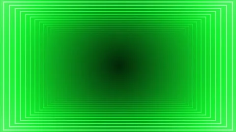 Green color parallel lines 3d depth dark background Stock Footage 296637571