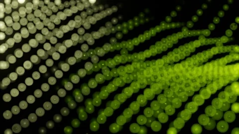 Green Color Particle Background Video, B... | Stock Video | Pond5