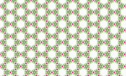Green color pattern Illustrazione stock