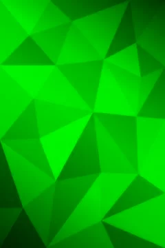 Green color polygonal vector background. Can be used in cover design, website Stock Illustration