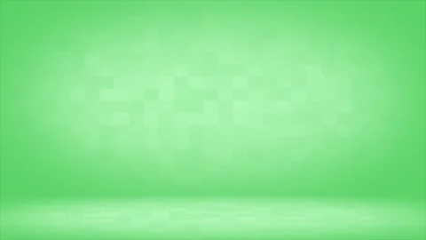 Green color simple and classy empty room business background Stock Footage 296630708