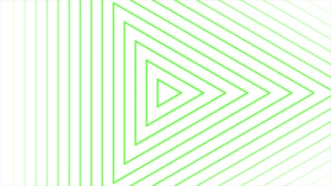 Green color Triangular shaped repeating pattern background Stock Footage 204724201