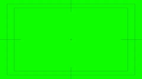 Green colored chroma key background for video footage. Stock Illustration