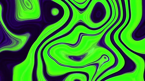 Green colored liquid paint mixture boiling in a mixer motion background Stock Footage 281994720