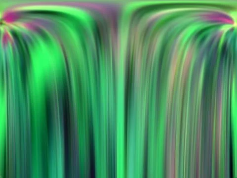 Green colorfall Stock Illustration