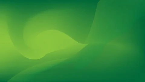 Green  Colorful  Abstract wave effect background design, wallpaper, Stock Illustration