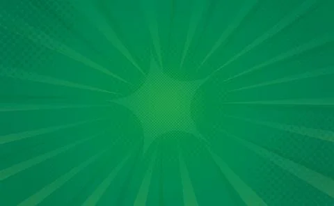 Green Comic Background for Additional Design Stock Illustration