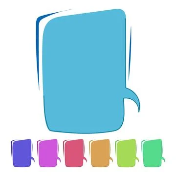 Green comic style speech balloon presenting blank space graphic Stock Illustration