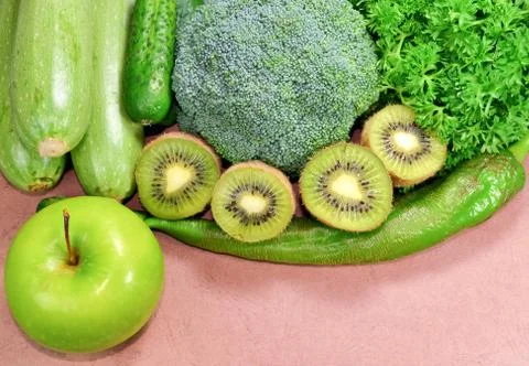 Green composition Stock Photos