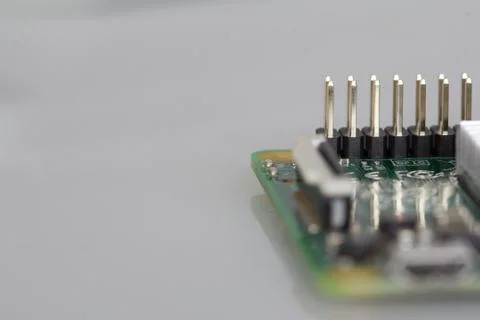 Green Computer Circuit Board 스톡 사진
