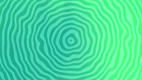 Green Concentric Circle Optical Depth Background Loop. Stock Footage 286776864