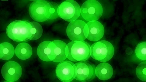 Green Concentric Lights Abstract Motion Background Loop Stock Footage 102339956