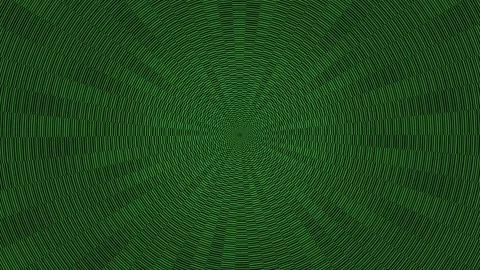 Green concentric lines create a pattern with a circular Stock Footage 339515575