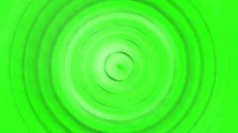 Green Concentric Rings Video stock 290960541