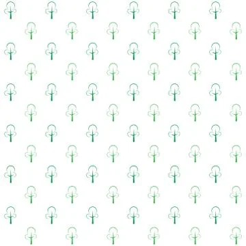 Green Concept tree Pattern - abstract background Stock Illustration