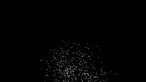 Green confetti explosion Black, Blue screen and Matte Channel Stock Footage 278868828