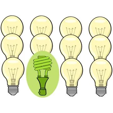 Green conscience Stock Illustration