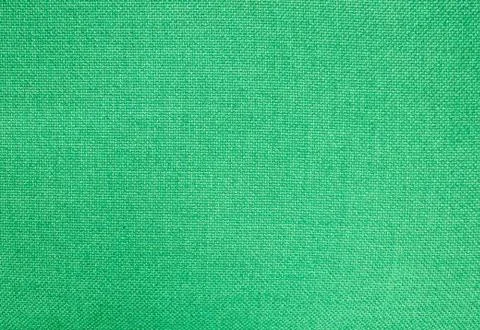 Green Cotton Fabric Pattern Background Stock Photos