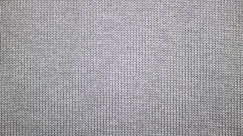 Green cotton fabric, threaded material, background, texture. Knitted, animation. Stock Footage 316530530
