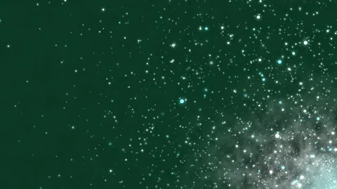 Green Crazy Particles Background Stock Footage 113072250