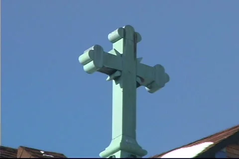 Green Cross 1 Stock Footage 270369