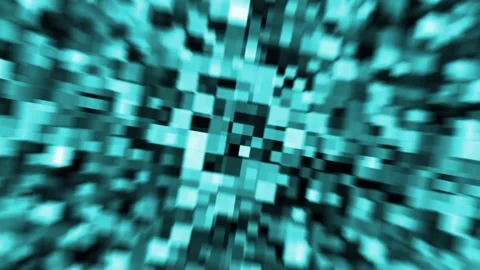 Green Crystal Zoom Background, Square Crystal, Abstract Background, Animation Stock-Footage 296732155