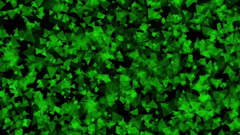 Green cube Stock Footage 300380038