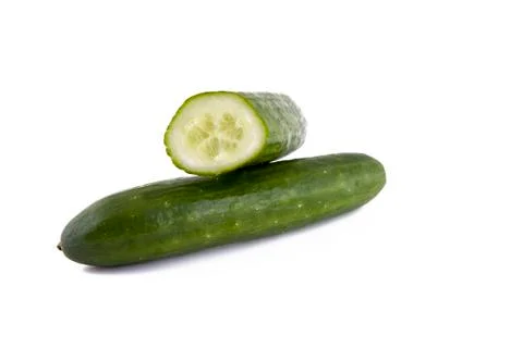 Green cucumber Stock Photos