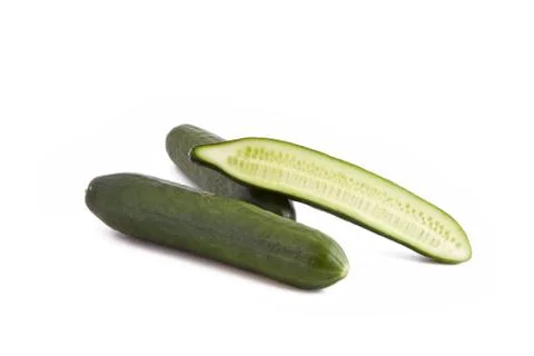 Green cucumber, vegetable Stock Photos