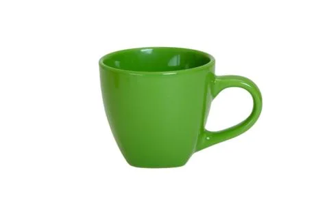 Green cup Stock Photos