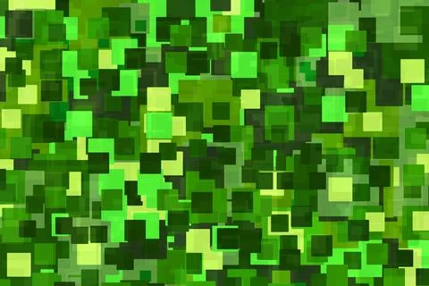 Green cups as a background of different sizes and shades Stock Photos