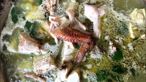 Green curry Stock Footage 328214760