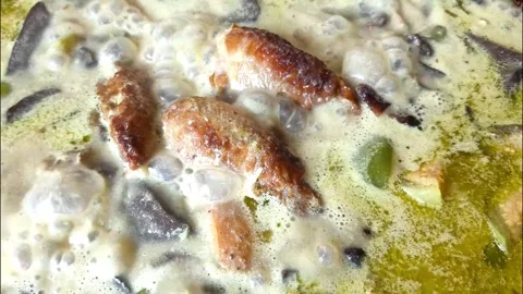 Green curry 스톡 동영상 332526730