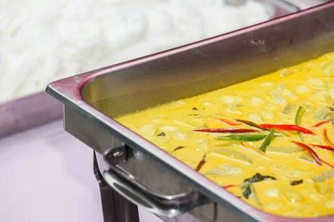 Green curry Stock Photos