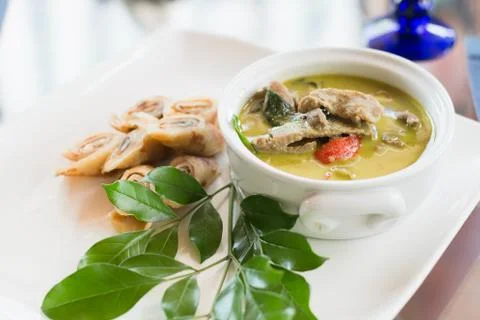 Green curry Stock Photos