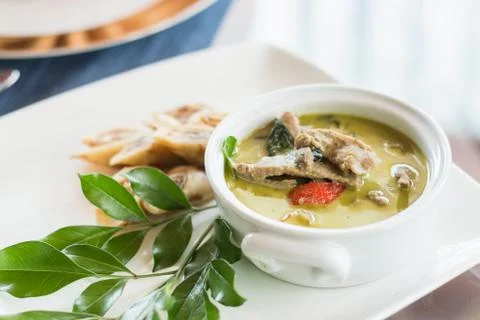 Green curry Stock Photos