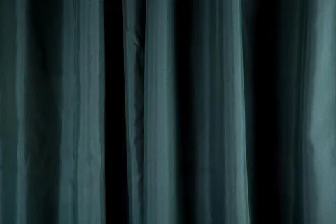 Green curtain Stock Photos