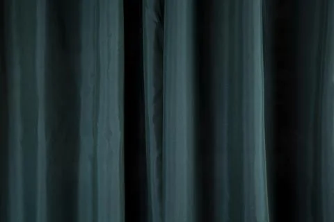Green curtain Stock Photos