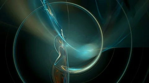 Green curve fog pattern abstract motion background Stock Footage 71002977