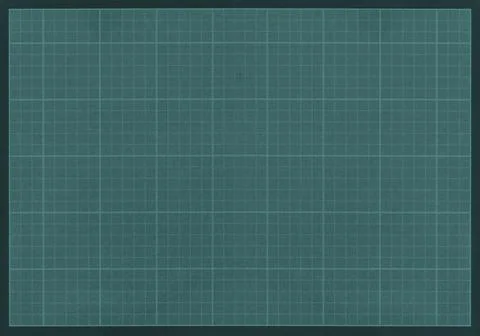 Green cutting mat Illustration