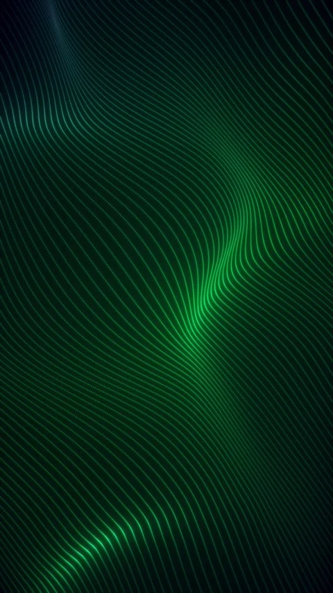 Green Cyber Lines Stock Footage 312818422