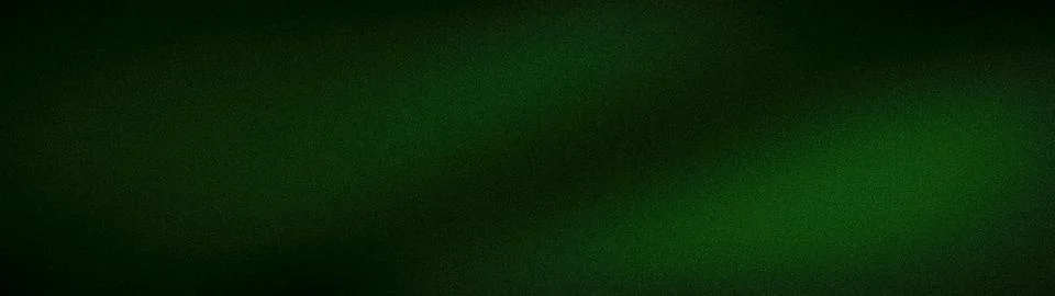 Green dark gradient background with grainy texture and blur effect for wide.. 스톡 사진
