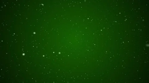 Green dark particle background, abstract loop motion background Stock Footage 45290792